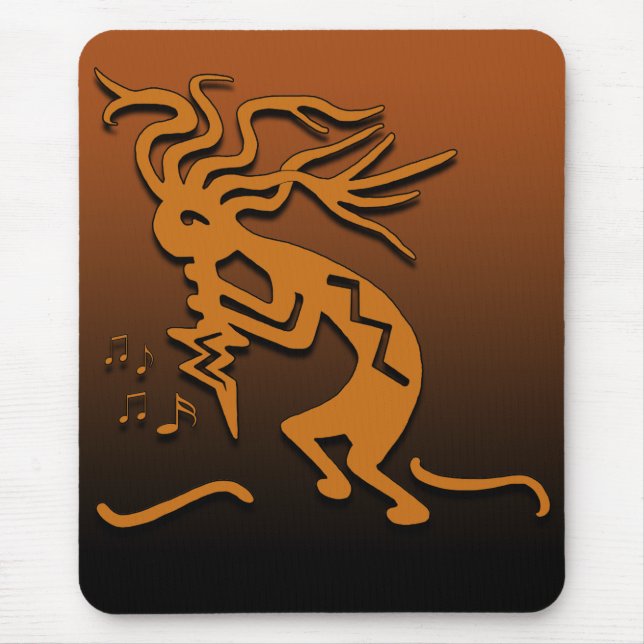 Tapis De Souris Musicien Kokopelli (Devant)