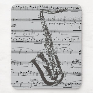 Tapis De Souris Musique de saxophone