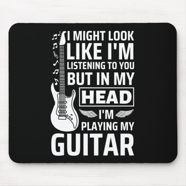 Tapis De Souris Musique guitare (Devant)