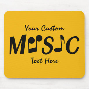 Tapis De Souris MUSIQUE mousepad personnalisé