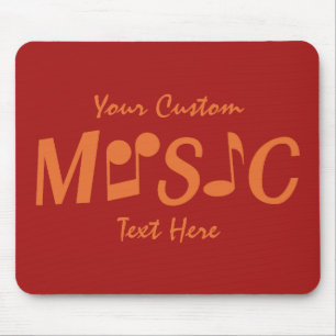 Tapis De Souris MUSIQUE mousepad personnalisé