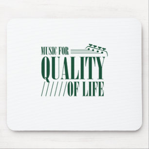 Tapis De Souris Musique Pour La Qualité De Vie