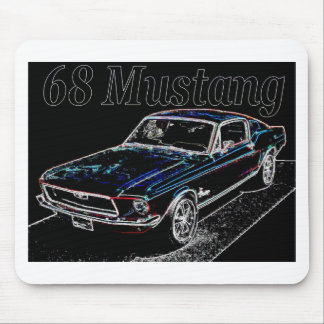 Tapis De Souris mustang 68
