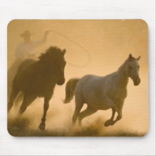 Tapis De Souris Mustang Roundup