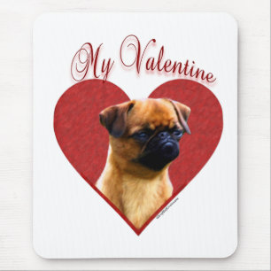 Tapis De Souris My Brussels Griffon Valentine