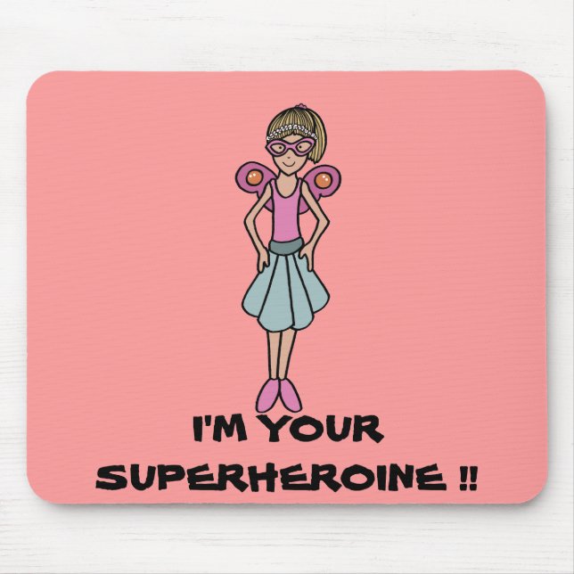 Tapis De Souris My superheroine (Devant)