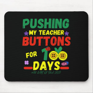Tapis De Souris My Teachers Buttons 100 Jours Fun School 2023