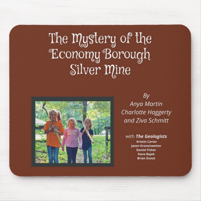 Tapis De Souris Mystère de l'économie Borough Silver Mine (Devant)