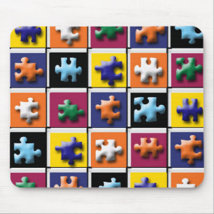 Tapis De Souris Mystère Mousepad de puzzle