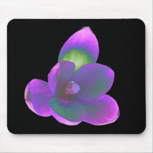 Tapis De Souris Mystic Beauté Crocus Fleur Mousepad