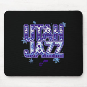 Tapis De Souris N Utah Jazz Noël Pull Ugly 