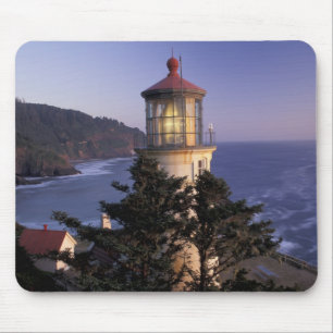 Tapis De Souris NA, États-Unis, Oregon, Phare de Heceta Head,
