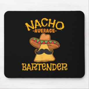Tapis De Souris Nacho Bartender Moyen Cinco De Mayo Fiesta