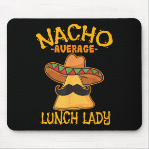 Tapis De Souris Nacho Moyenne déjeuner dame mexicaine Cuisinière C