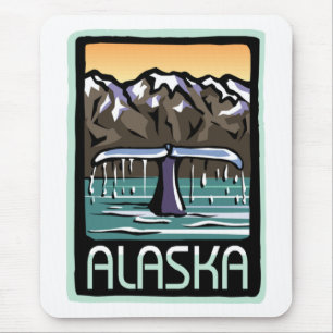 Tapis De Souris nage&apos ; en Alaska