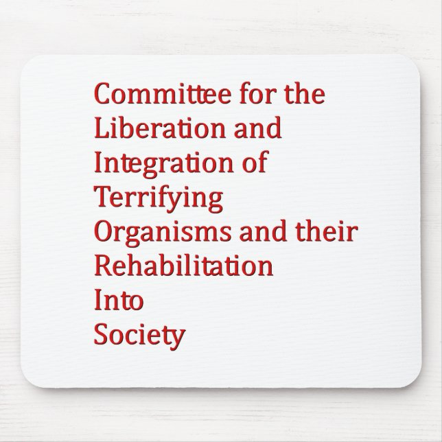 Tapis De Souris Nain rouge (Devant)