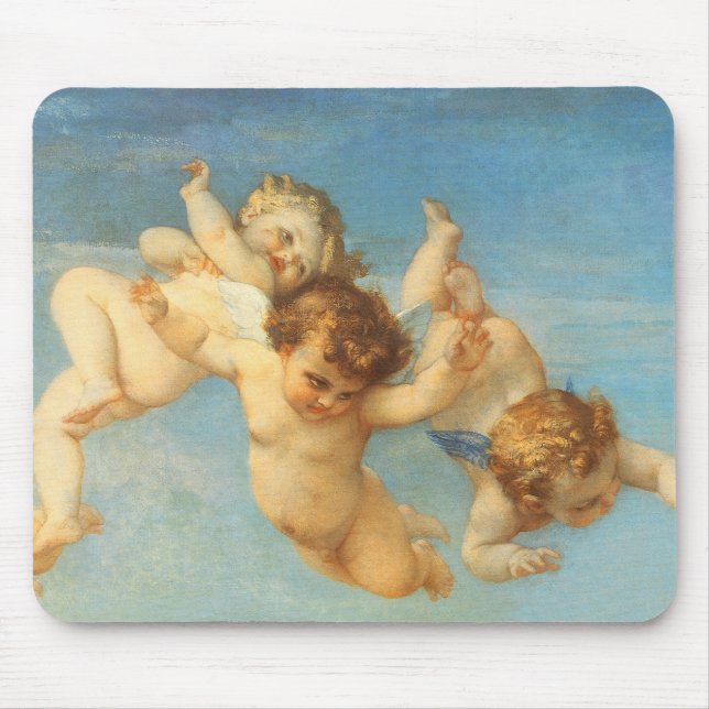 Tapis De Souris Naissance de Vénus, détails des anges par Alexandr (Devant)