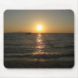 Tapis De Souris Naklua Beach Sunset .. Pattaya, Chonburi, Thaïland