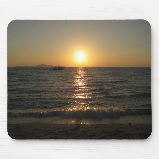 Tapis De Souris Naklua Beach Sunset .. Pattaya, Chonburi, Thaïland (Devant)