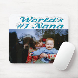 Tapis De Souris Nana photo ciel bleu texte