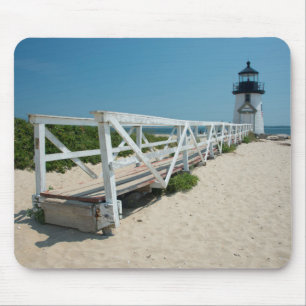 Tapis De Souris Nantucket. Vieux phare en bois