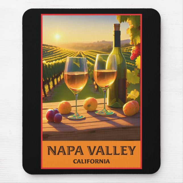 Tapis De Souris Napa Valley California (Devant)
