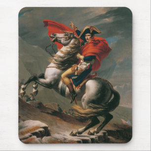 Tapis De Souris Napoléon à cheval, bataille du col Saint-Bernard