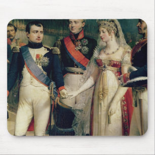 Tapis De Souris Napoleon Bonaparte recevant la Reine Louisa