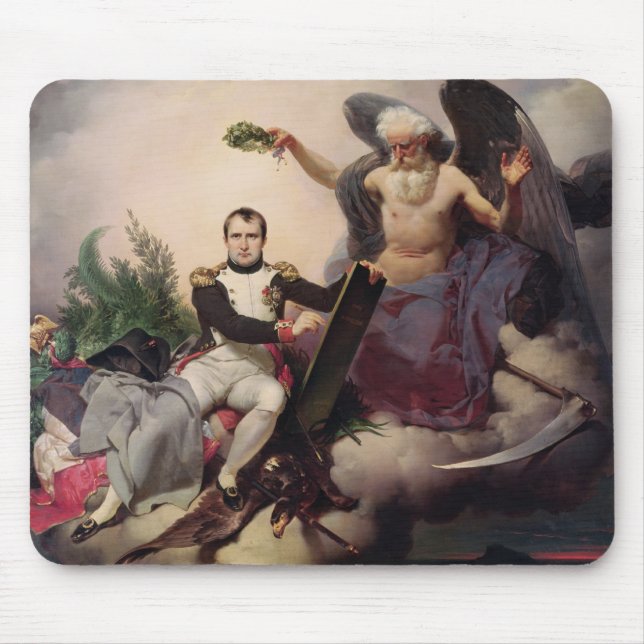 Tapis De Souris Napoléon couronné par temps, avant 1833 (Devant)