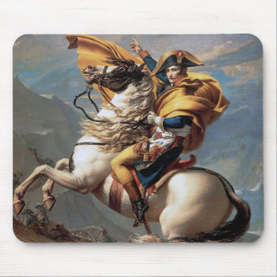 Tapis De Souris Napoléon Traversant les Alpes, Jacques-Louis Davi