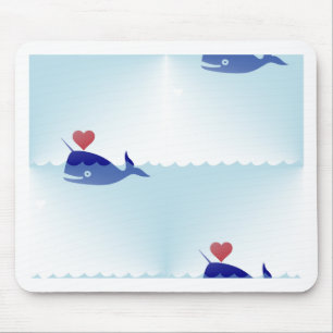 Tapis De Souris narval kawaii