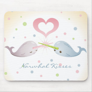 Tapis De Souris Narwhal embrasse Mousepad