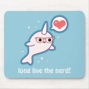 Tapis De Souris Narwhal nerd mignon