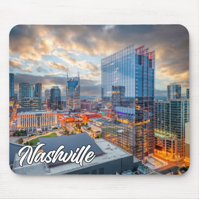 Tapis De Souris Nashville, Tennessee, États-Unis (Devant)