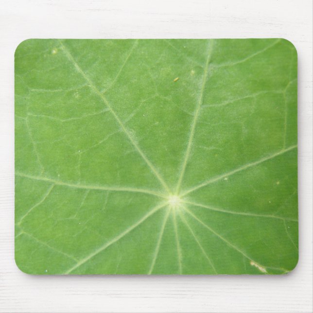 Tapis De Souris Nasturtium feuille Mousepad (Devant)