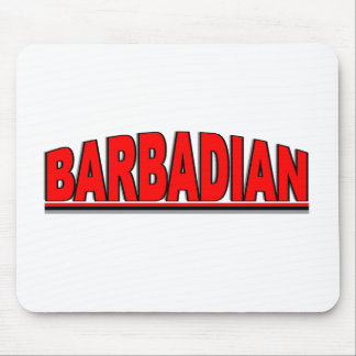 Tapis De Souris Nationalités - "Barbadien "