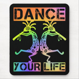 Tapis De Souris Native Americans Kokopelli - Dance Your Life 4