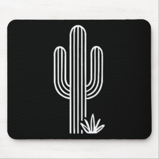 Tapis De Souris Nature Cactus Mignon Plante du désert occidental S