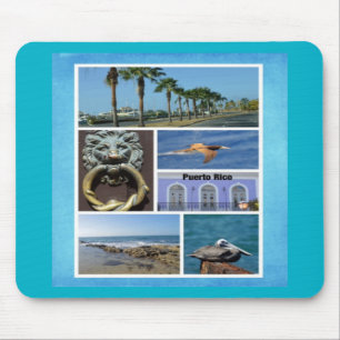 Tapis De Souris Nature collage of San Juan, Puerto Rico