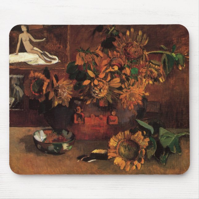 Tapis De Souris Nature morte à l'Espérance de Paul Gauguin (Devant)
