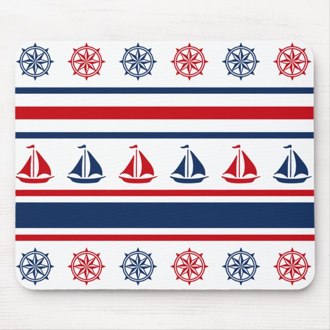 Tapis De Souris Nautical design (Devant)