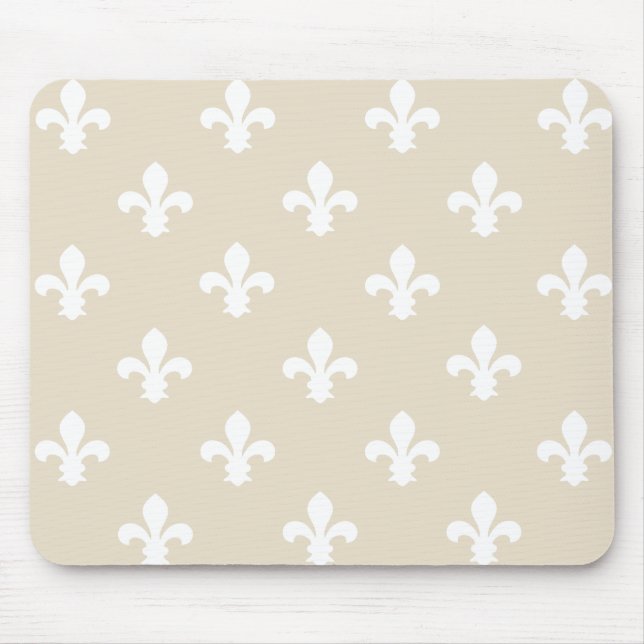 Tapis De Souris Navajo Neutral Fleur de Lys (Devant)