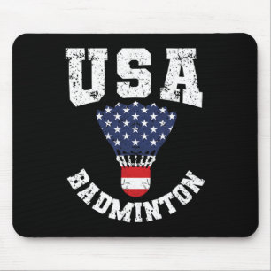Tapis De Souris Navette Rouge Blanc Bleu 4 Juillet Patriotique Usa