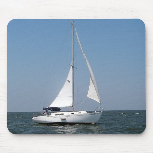 Tapis De Souris Navigation sur le lac Pontchartrain Mousepad (Devant)