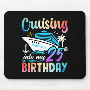 Tapis De Souris Naviguer vers mon 25e anniversaire 25 ans Annivers