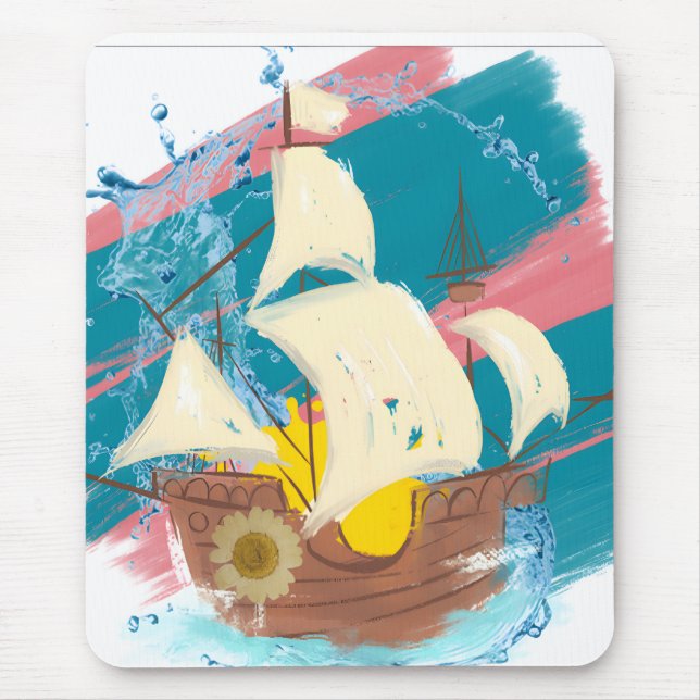 Tapis De Souris navire (Devant)