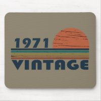Né en 1971 cadeau d'anniversaire vintage