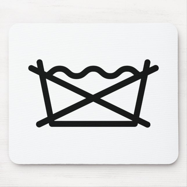 TAPIS DE SOURIS NE LAVEZ PAS ! (Devant)