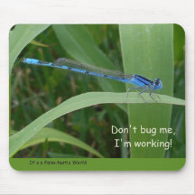 "Ne me branchez pas sur table d'écoute" Mousepad