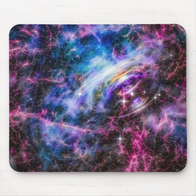 Tapis De Souris Nebula Hyper-Speed Galaxy Space (Devant)